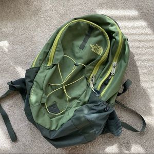 North Face Jester Backpack in Terrarium Green